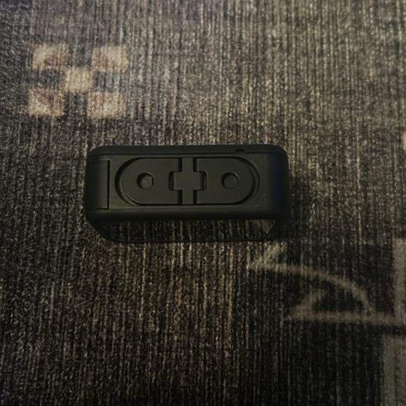 All black GoPro hero eight no cracks and still pretty good quality.